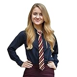Landisun Halloween Cosplay Tie Halloween Costume Tie Men Women Adult Halloween Satin Tie Red Around 62 inch Lengh