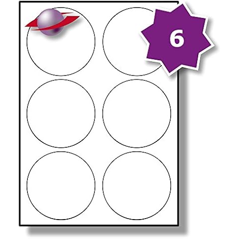 Label Planet 6 Per Page Round Labels Cover