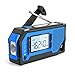 Produktbild RAQQ Solar Notfall-Digitalradio, HD-großer Bildschirm, klare Nummer, Laden über USB, Akkukapazität