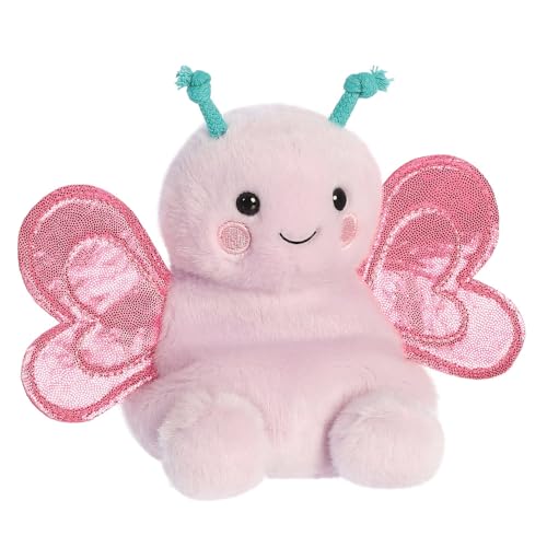 Aurora, 33777, Palm Pals Petunia Butterfly 5In, Soft Toy, Pink, 11 x 9 x 10 centimetri - Image 2