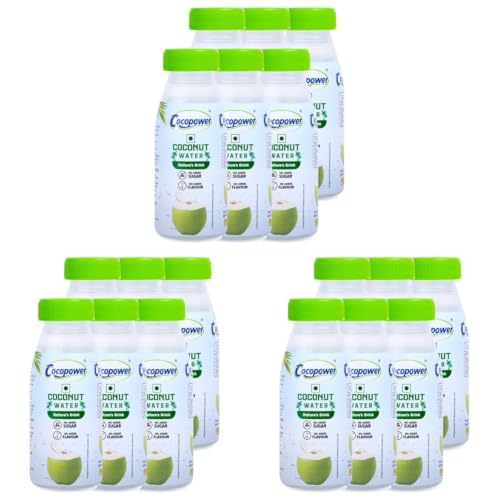 Image of Cocopower Coconut Water | Instant Rehydration | No Added Sugar | Refreshing Recharge! | 200ml (Pack of 18)