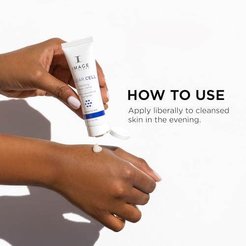 AmazonUs/IKB3U IMAGE Skincare, CLEAR CELL Clarifying Repair Crème, Face Night Cream Gel Moisturizer for Oily Prone Skin