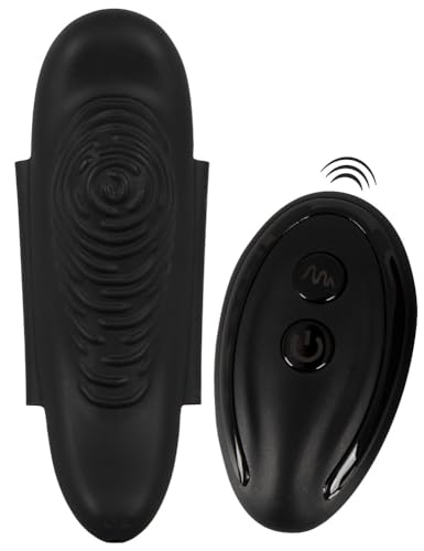 Vibrateur à culotte télécommandé noir taille unique pour femme