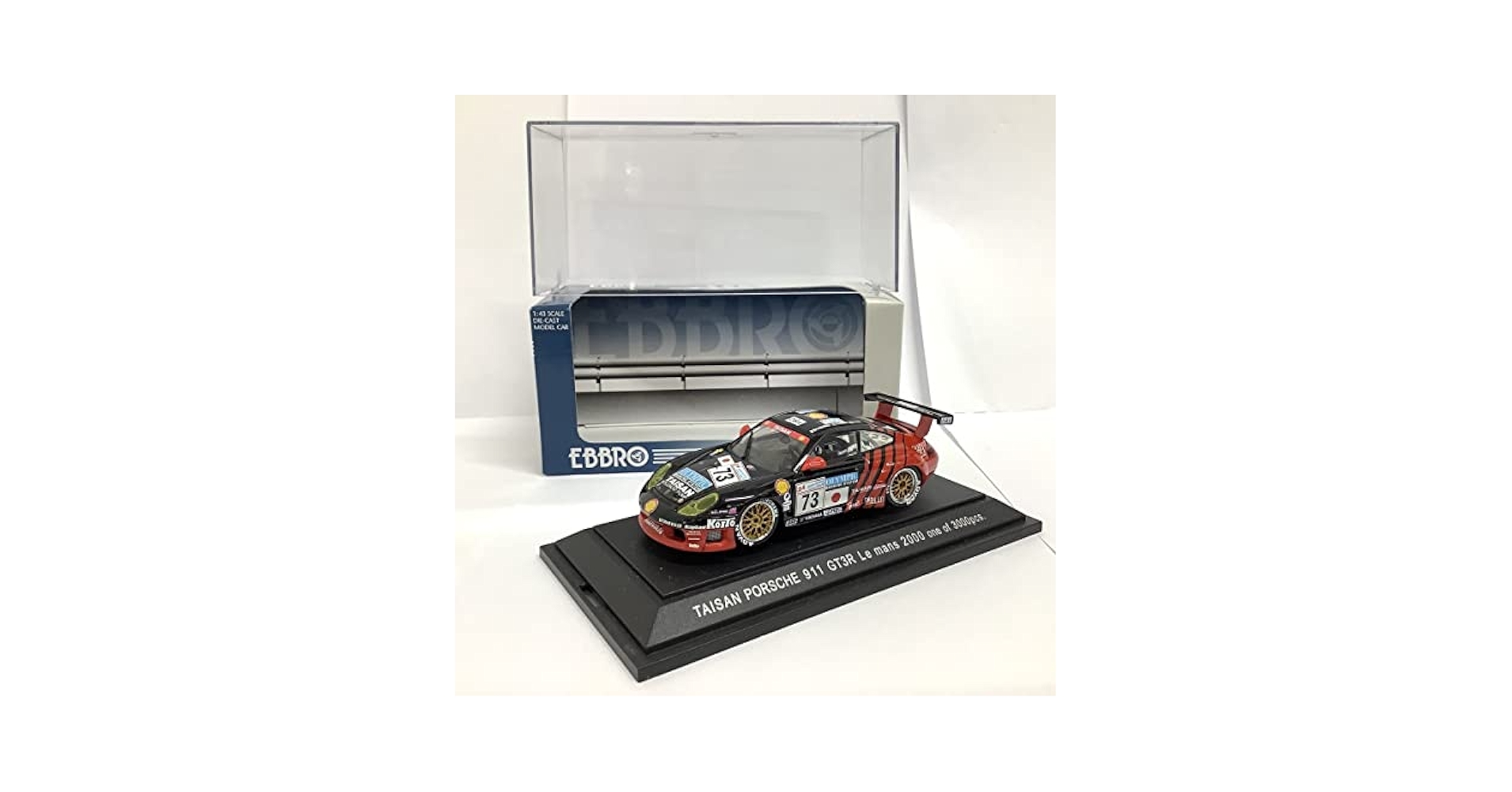 Amazon.co.jp: 1/43 EBBRO TAISAN PORSCHE 911 GT3R 2000 LE