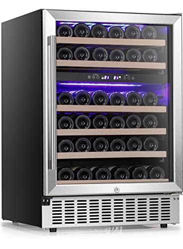 Antarctic Star 24" Wine Cooler Beverage Refrigerator Under Counter Beer Mini...