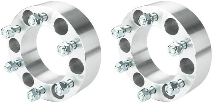 2PCS 2" 6x5.5/ M12x1.25/ 108mm Wheel Spacers Compatible with QX4 1997-2003, QX56 2004-2010, Armada 2004-2016, Frontier 1998-2004, Pathfinder 1987-2004, Titan 2004-2022, Xterra 1999-2004<
