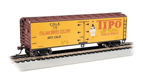 Wagon Wood Reefer HO Bachmann Siste Tipo Table Wine pour modélisme