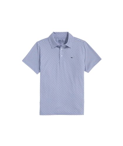 Image of Vineyard Vines Kids Printed Sankaty Polo (Toddler /Little Kids /Big Kids)