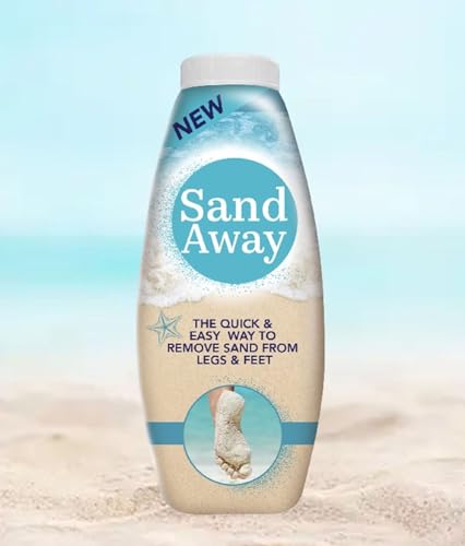 Sand Away Beach Powder Sand Remover For Legs Feet Holiday Travel Body Care 226g