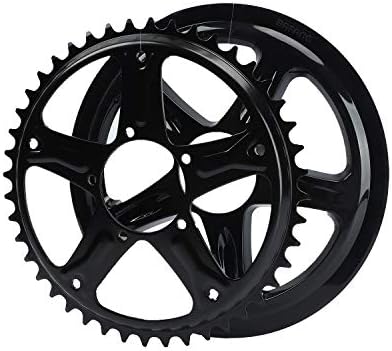 44T 46T 48T Chain Ring Chainwheel with Plastic Cover for Bafang Electric Bicycle Motor Sprocket BBS01 BBS01B BBS02 BBS02B Motor