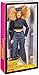 Barbie Doll Styled by Celebrity Stylist Marni Senofonte with Harem Pants, Denim Turtleneck Crop Top & Accessories
