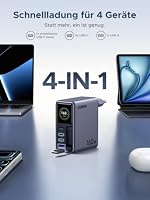 UGREEN Nexode Pro 160W USB C Ladegerät mit einziehbarem Kabel, TFT Display – Ansicht 6