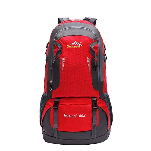 QinWenYan Mochilas Grande 60L del Alpinismo Ligero Multiuso Ocio Viajes acampan yendo de excursión a Caballo Senderismo Montañismo Deportes al Aire Libre Mochila Deportes Al Aire Libre Mochila Cover