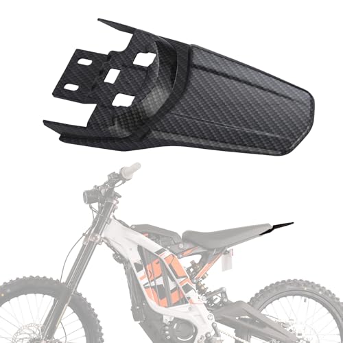 Fender Imitation Carbon Fiber Sur Ron Rear Fender Dirt Bike Rear Mud Guard Back Mudguard Protector for Electric Bike Sur Ron X/S/Surron/Light Bee / X160 / X260