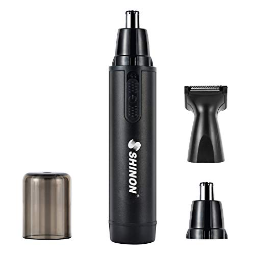 Pretfarver Painless Nose Hair Trimmer Men Professional 2 in 1 Ear and Nose Hair Trimmer for Men Waterproof Cordless Body Face Shaver for Men