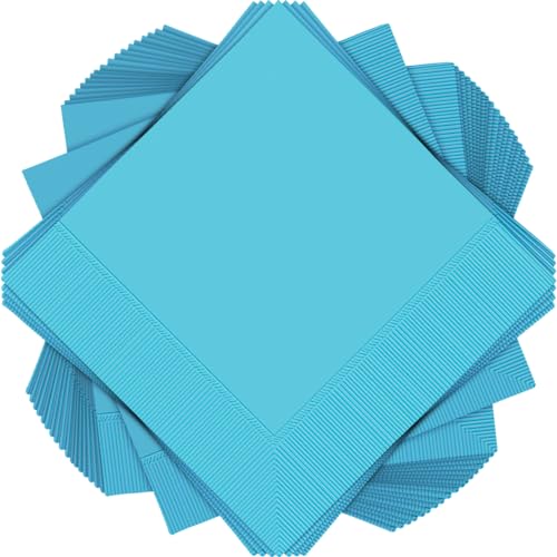 Serviettes Caraïbes Amscan 60215-54 en lot de 50 pièces 2 plis pour repas