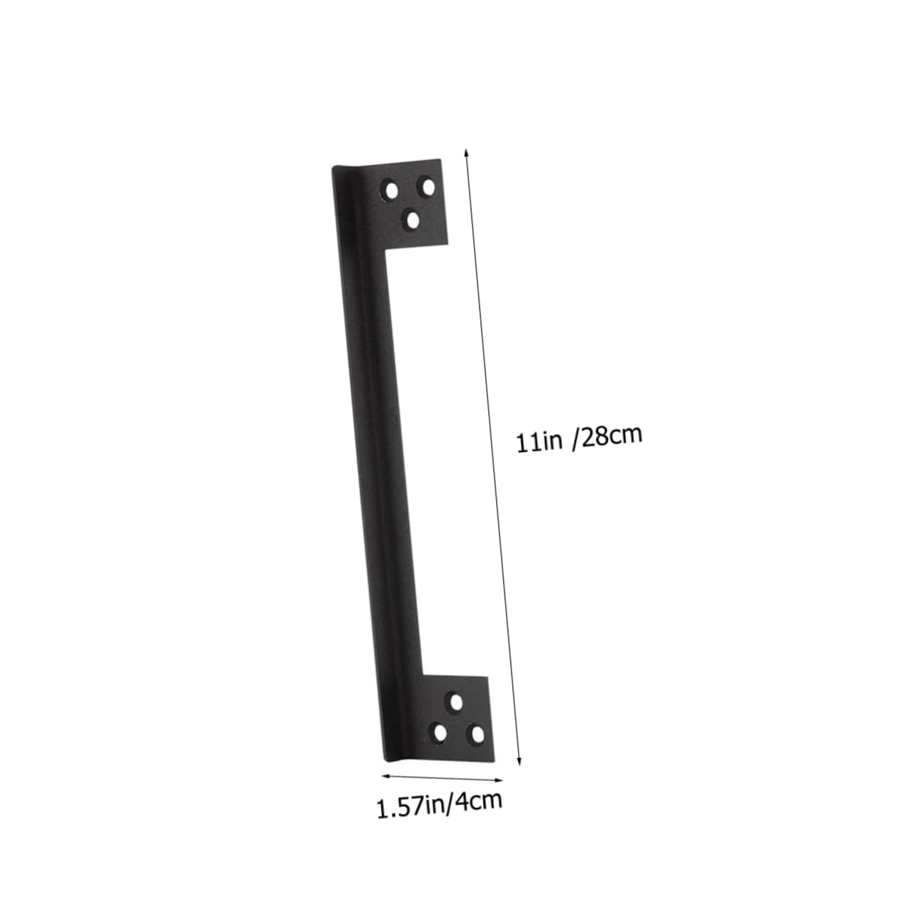 WOONEKY Security Latch Guard for Doors Outswing Door Latch Protector Easy Install Plate Stainless Steel Construction