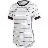 Vorgeformter Saum adidas Damen DFB H JSY W T-Shirt, Blanco, M
