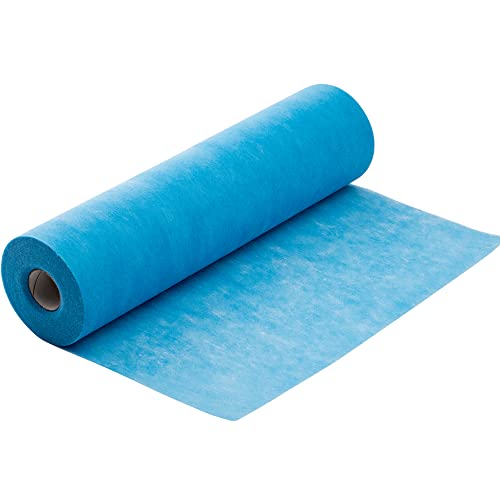 MAOYUTOU 100% Vlies Tischläufer tischläufer blau (30 cm x 25 m) edle Tischdeko für Geburtstage & Hochzeiten Bunte Dekoration zu tischdeko für Kommunionen, Taufen und Allen Feierlichkeiten (Himmelblau)