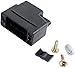 D-Sub Backshells PLASTIC HOOD 9 POS BLK STRIAGHT ENTRY (1 piece)