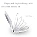 Homlex Bidet Toilet Seat,ELONGATED V-shape Self-Cleaning Dual Nozzles bidet toilets attachment. Rear & Feminine Cleaning toilet bidet
