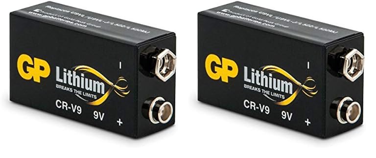 9V 1BL GP Lithium CR-V9 6f22 (Paquete de 2)