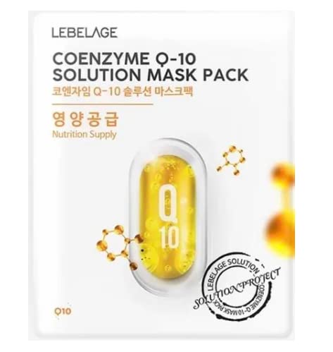LEBELAGE COENZYME Q-10 SOLUTION MASK PACK