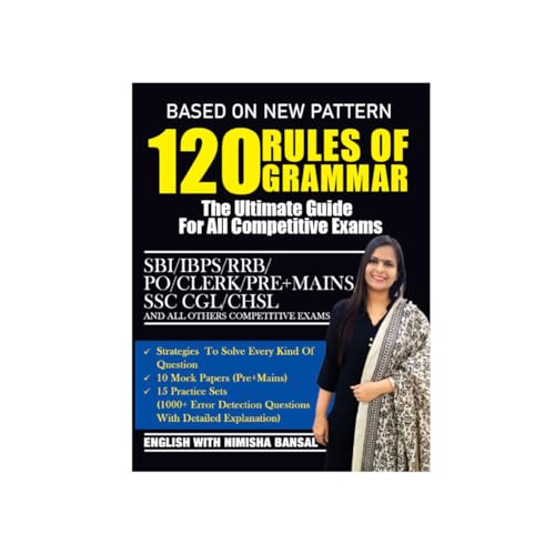 120 Rules Of Grammar - English With Nimisha Bansal