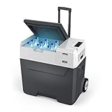 PowerECO X50A Battery Charged Portable COVID-19 Vaccine Storage Fridge/Freezer 1.76 Cu.Ft. (52...