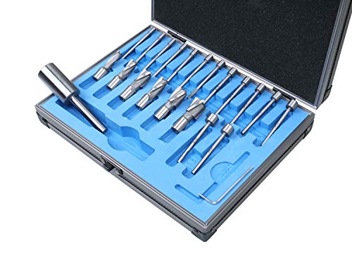 Accusize Industrial Tools 3620-0121 21 Pcs Hss Interchangeable Pilot Counterbore Set thumb #2