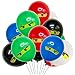 Produktbild ZSWQ Ninja Luftballons Ninja Ballons Kindergeburtstag Deko Partydekorationen für Jungen 1. 4. 5. 6. 7. Geburtstag Ninja-Partyartikel im 50er-Pack