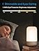 Meross Smart Table Lamp for Bedroom, Smart Lamp Works with Homekit and Alexa, WiFi LED Nightstand Lamp with Tunable White & Dimmable RGBW, Schedule and Timer, Voice App Touch Control