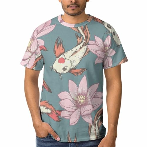 Tee shirt col rond homme en tissu respirant pour éviter la chaleur estivale