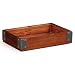 G.E.T. WB-962WD-W Rectangular Wooden Condiment Organizer, 9