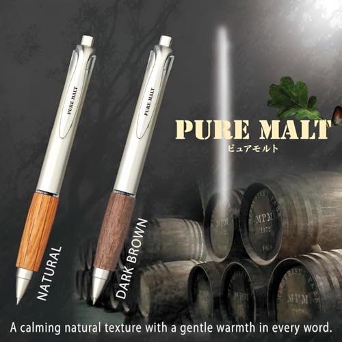 Bolígrafo uni Pure Malt tinta gel 0.5mm natural miniatura 6