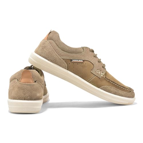 Image of Woodland Men's Leather Sneaker