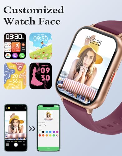 RUIMEN Smart Watch with HD Touch Screen & Fitness Tracking - Image 6