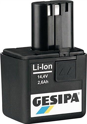 7251045, GESIPA, BATTERY, 14.4V 1.3AH LI-ION, , PACK OF 1