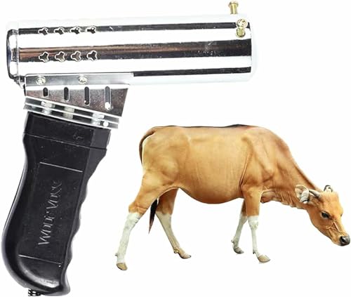 MNJVCFDS Electric Dehorner for Goats Electric Dehorner Cattle Electric Calf Dehorner Bloodless Fast Heating Cattle Lamb Farm Dehorning Tool for Calves and Lamb 15-70 Days of Age