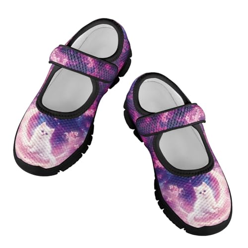 Forchrinse Girls and Toddler Girls Mary Jane Shoes Red Strawberry Corgi Print Sneaker Comfort Slip on Dressy Shoes for School