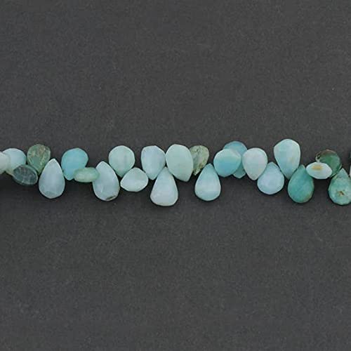 Opale du Pérou sans défauts : perles briolettes poires facettées 11-15mm SB2512