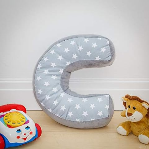 Alphabet Cushion C | Letter Pillow C Cover