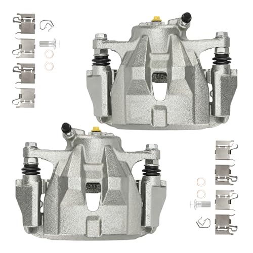 Image of KAX Disc Brake Caliper Assembly Fit for Corolla 2009-2018, Corolla 2019 1.8L, xD 2008-2014, Matrix 2009-2013 1.8L, Vibe 2009-2010 1.8L, Front Side