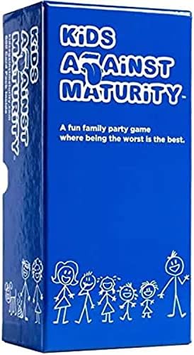 Kids Against Maturity: Card Game for Kids and Families, Super Fun Hilarious for Family Party Game Night