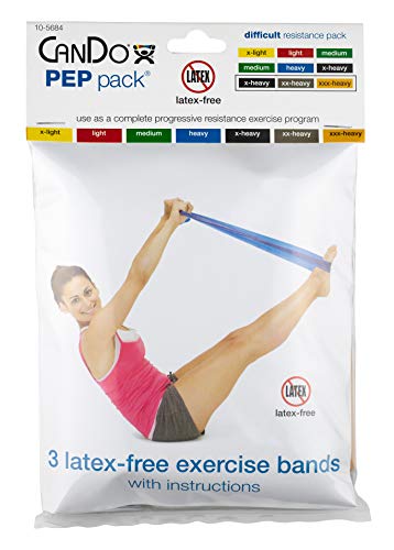 Bande d'exercice CanDo sans latex pour musculation à la maison - 2