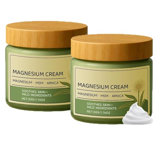 Crème au magnésium Total Relief pour soulager les muscles fatigués et hydrater la peau