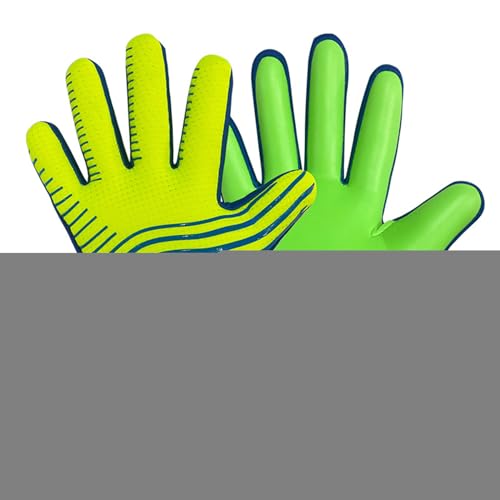 Gants de gardien de but de football avec protections pour jeunes et adultes