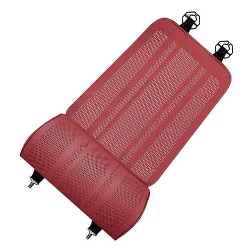 Coussin surhausseur de siège auto contre les douleurs de jambes en cuir rafraîchissant