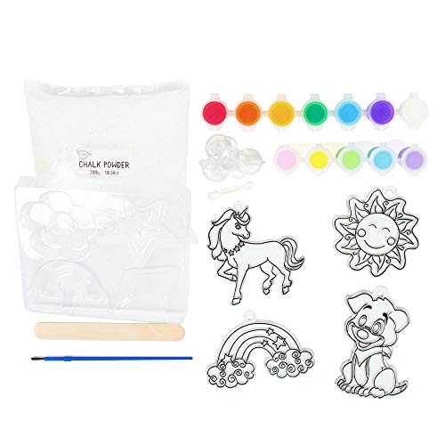 Creative Roots 2-in-1 Window Art & DIY Chalk Art by Horizon Group USA, Multicolor, One Size