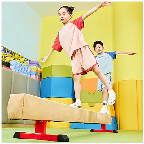 Barra de equilibrio de entrenamiento de gimnasia, base antideslizante para práctica en casa, sensación de competencia para principiantes